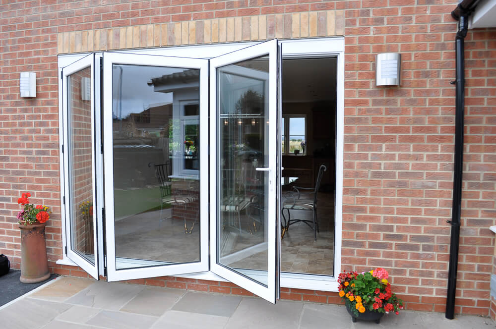 powder coated aluminium doors