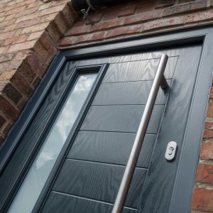 composite door up close