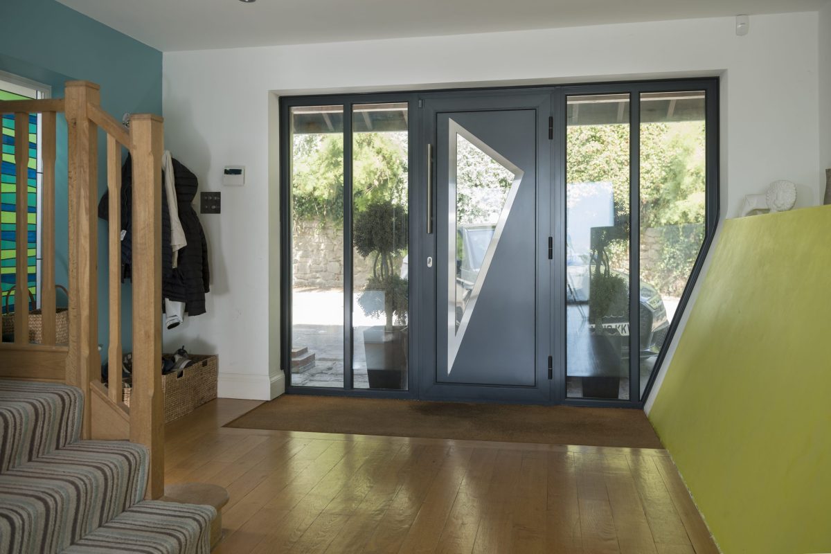 aluminium front doors near me