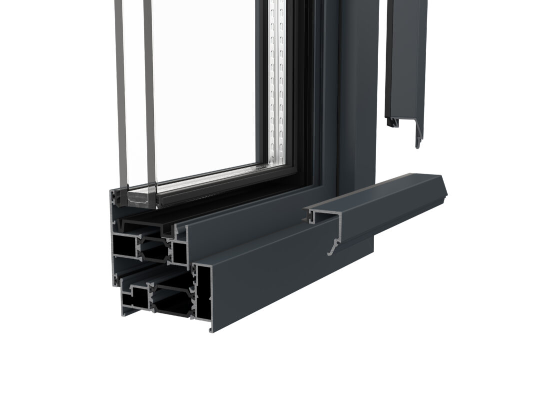 Alitherm 400 casement windows