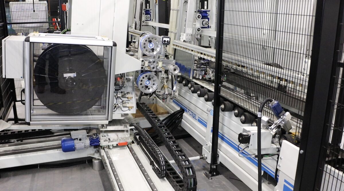 high speed glass line 
